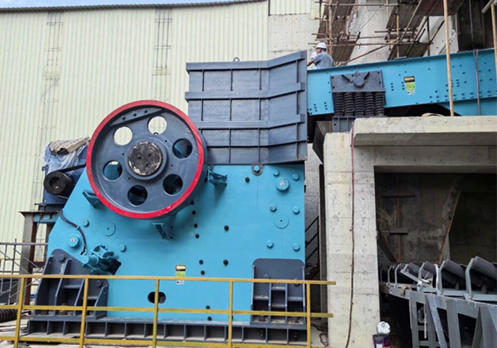 再創(chuàng)佳績(jī)！上海山美股份JC771超1800噸/小時(shí)大型顎破成功應(yīng)用于柳州祥云建材技改項(xiàng)目